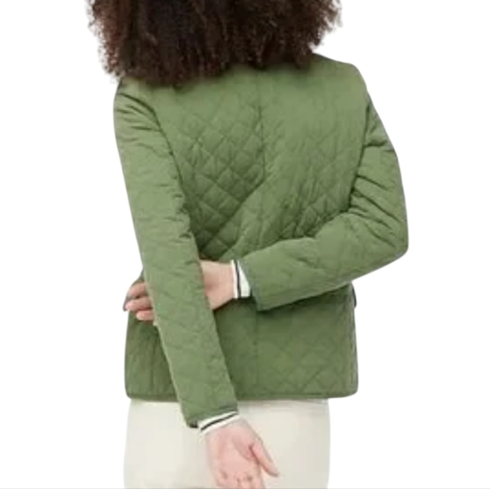 J. Crew quilted casual light weight jacket  size 12 - Picture 2 of 11